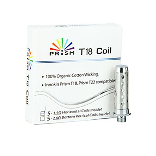 Innokin Prism T18 1.5/2.0/1.7 Ohm Coils - Online Vape Shop