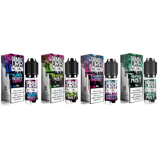 10MG Double Drip 10ML Flavoured Nic Salts E Liquid - Online Vape Shop