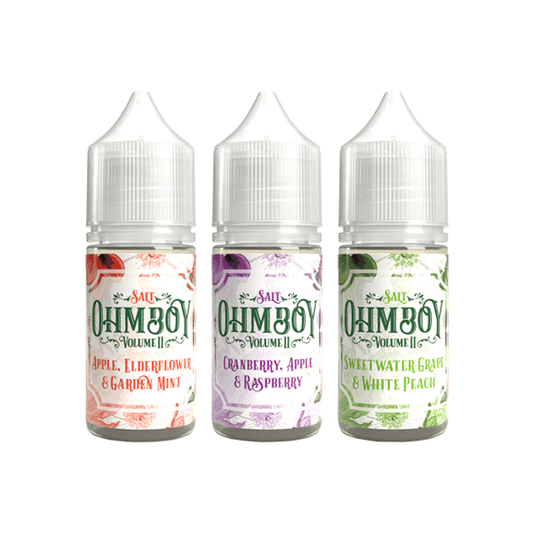 5mg Ohm Boy Volume II 10ml Nic Salt (50VG/50PG) - Online Vape Shop