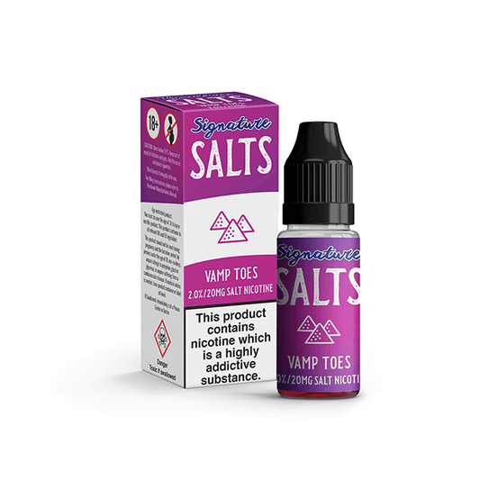 20mg Signature Salts By Signature Vapours 10ml Nic Salt (50VG/50PG) (BUY 1 GET 1 FREE) - Online Vape Shop