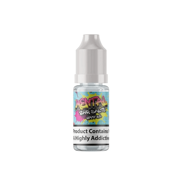 20mg Mental Bar Salts By Signature Vapours 10ml Nic Salt (50VG/50PG) (BUY 1 GET 1 FREE) - Online Vape Shop