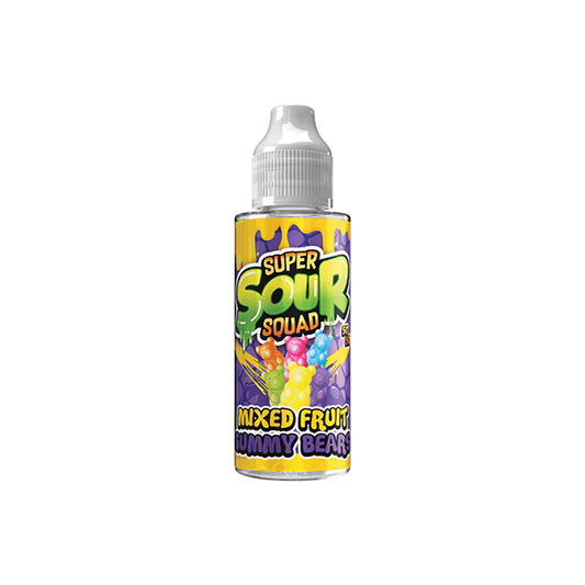 Super Sour Squad By Signature Vapours 100ml E-liquid 0mg (50VG/50PG) - Online Vape Shop