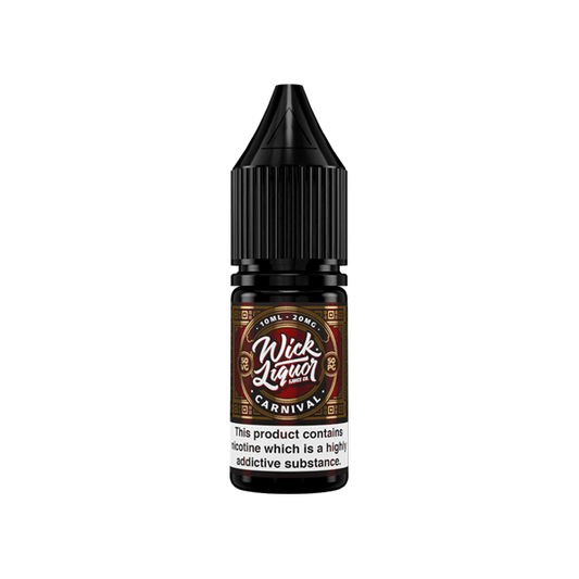 20mg Wick Liquor 10ml Nic Salts (50VG/50PG) - Online Vape Shop