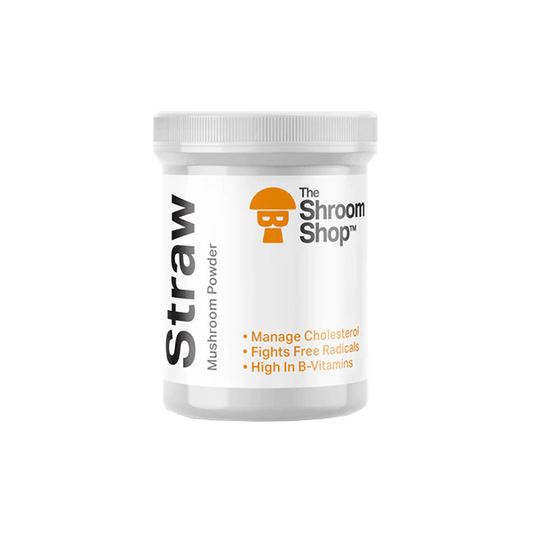 The Shroom Shop Straw Mushroom 90000mg Powder - Online Vape Shop