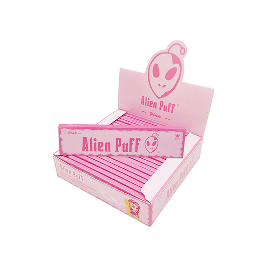 Alien Puff Pink King Size Papers 20 Booklets (HP2103) - Online Vape Shop