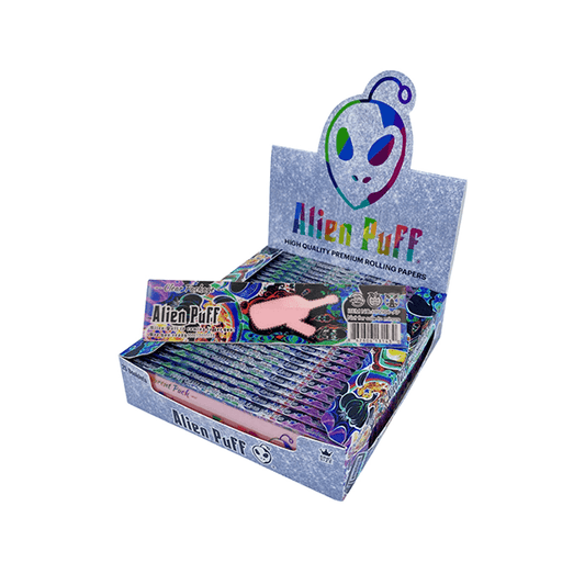Alien Puff Kingsize Transparent Pack 25 Booklets (HP2106) - Online Vape Shop