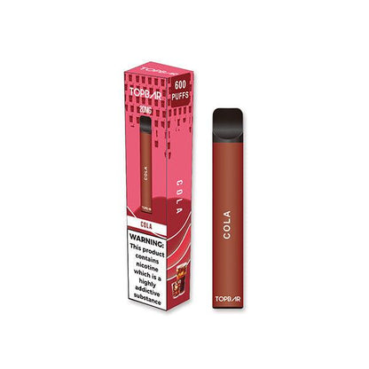 20mg Top Bar EE 600 Disposable Vape Device 600 Puffs - Online Vape Shop