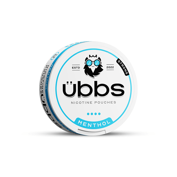 14mg Übbs Menthol Max Strength Nicotine Pouches - 20 Pouches - Online Vape Shop