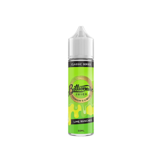 Billionaire Juice Classic Series 50ml Shortfill 0mg (70VG/30PG) - Online Vape Shop