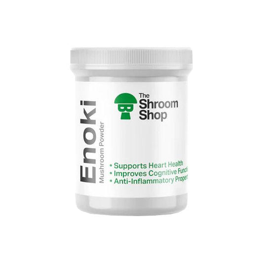 The Shroom Shop Enoki Mushroom 90000mg Powder - Online Vape Shop