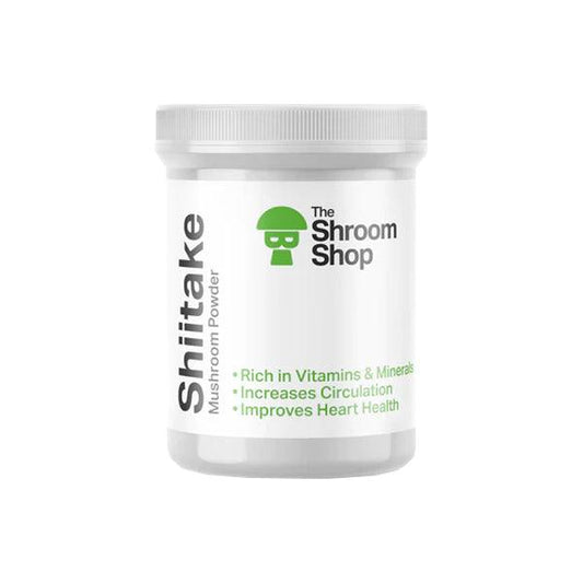 The Shroom Shop Shiitake Mushroom 90000mg Powder - Online Vape Shop
