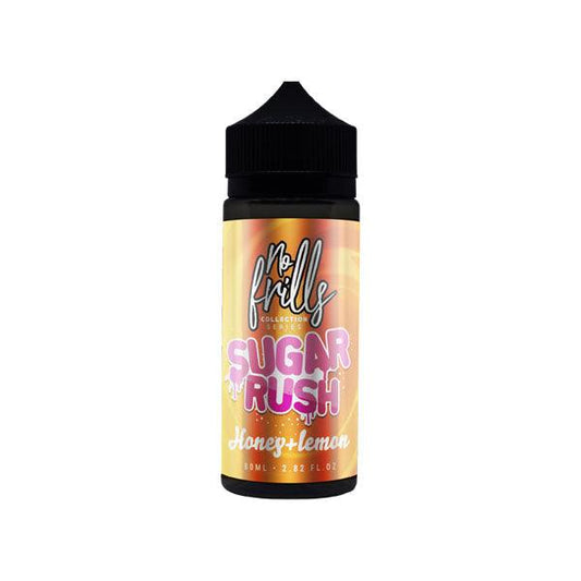 No Frills Collection Sugar Rush 80ml Shortfill 0mg (80VG/20PG) - Online Vape Shop