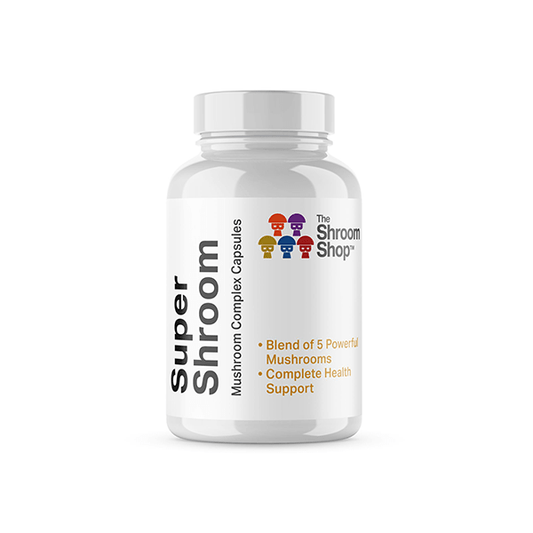The Shroom Shop Super Shroom Complex 750mg Capsules - 150 Caps - Online Vape Shop