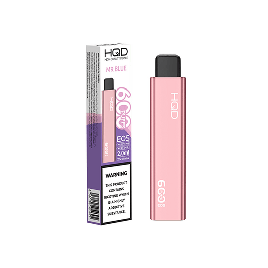 20mg HQD EOS Disposable Vape 600 Puffs - Online Vape Shop