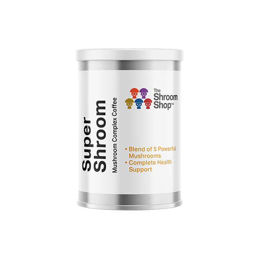 The Shroom Shop 30000mg Super Shroom Mix Nootropic Coffee - 100g - Online Vape Shop