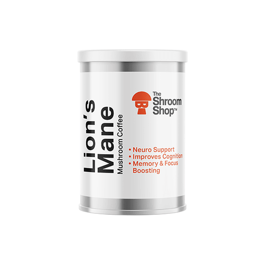 The Shroom Shop 30000mg Lions Mane Nootropic Coffee - 100g - Online Vape Shop