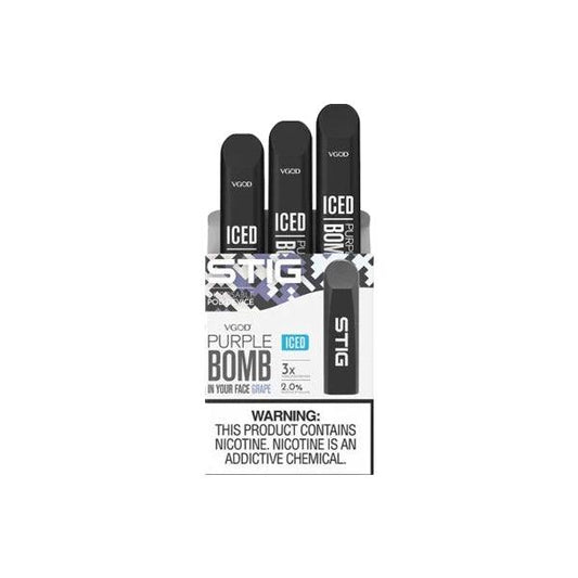 20mg VGOD Stig Disposable Pod Vape Kits 3PCS - Online Vape Shop