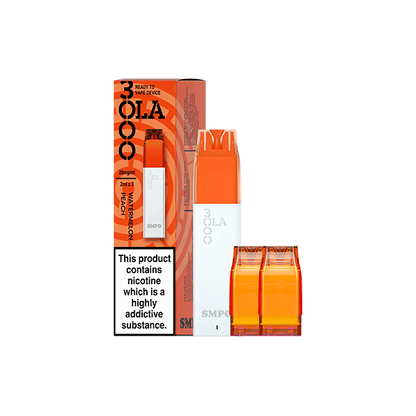 20mg SMPO Ola 3000 Prefilled Pod Vape Kit - 2ml (Pack of 3) - Online Vape Shop