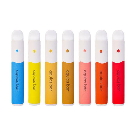 20mg Aquios V3 Bar Water Based Recyclable Disposable 600 Puffs - Online Vape Shop