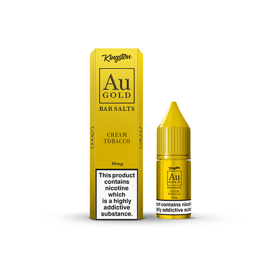10mg AU Gold By Kingston Nic Salt 10ml (60VG/40PG) - Online Vape Shop