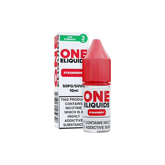 3mg One E-Liquids Flavoured Nic Shot 10ml (50VG/50PG) - Online Vape Shop