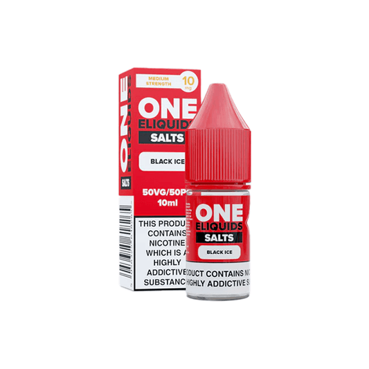 10mg One E-Liquids Flavoured Nic Salts 10ml (50VG/50PG) - Online Vape Shop
