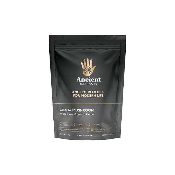 Ancient Extracts Organic Chaga Powder - 60g - Online Vape Shop