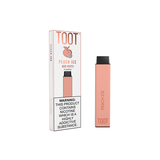 20mg TOOT Bar Disposable Vape Device 600 Puffs - Online Vape Shop