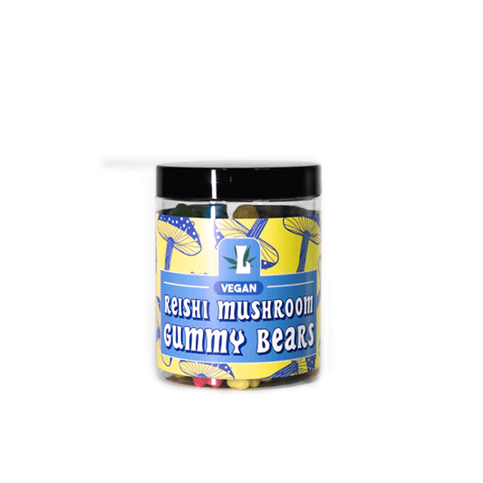 Loxa Reishi Vegan Mushroom Gummy Bears 8000mg - 400g Tub - Online Vape Shop