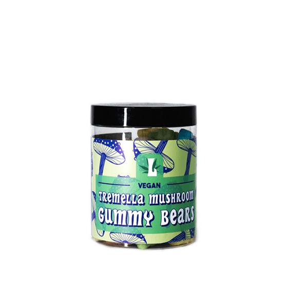 Loxa Tremella Vegan Mushroom Gummy Bears 8000mg - 400g Tub - Online Vape Shop