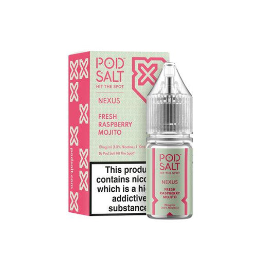 10mg Pod Salt Nexus 10ml Nic Salt (50VG/50PG) - Online Vape Shop