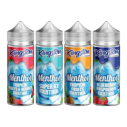 Kingston Menthol 120ml Shortfill 0mg (70VG/30PG) - Online Vape Shop