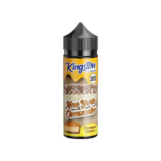 Kingston Desserts 120ml Shortfill 0mg (50VG/50PG) - Online Vape Shop