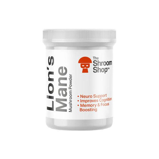 The Shroom Shop Lion's Mane Mushroom 90000mg Powder - Online Vape Shop
