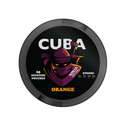 30mg CUBA Ninja Nicotine Pouches - 25 Pouches - Online Vape Shop