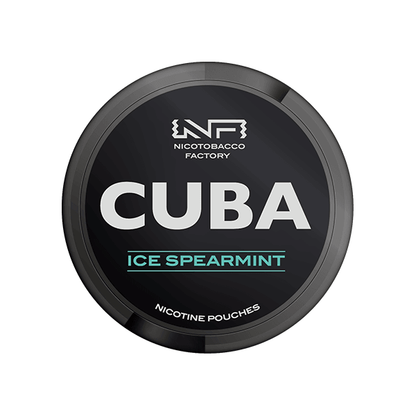 43mg CUBA Black Nicotine Pouches - 25 Pouches - Online Vape Shop