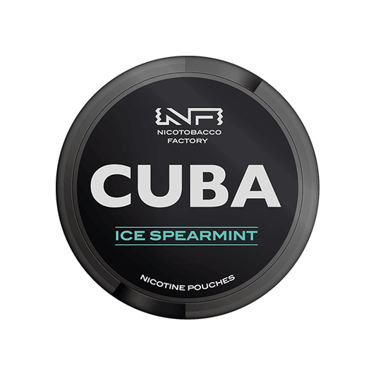 43mg CUBA Black Nicotine Pouches - 25 Pouches - Online Vape Shop