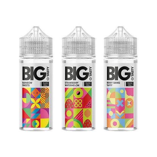 The Big Tasty Candy Rush 100ml Shortfill 0mg (70VG/30PG) - Online Vape Shop