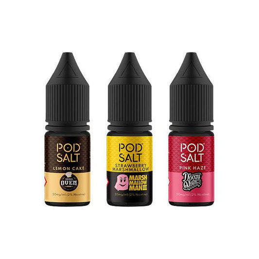 11mg Pod Salt Fusions 10ml Nic Salt (50VG/50PG) - Online Vape Shop