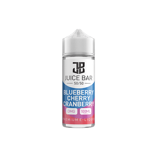 Juice Bar 100ml Shortfill 0mg (50VG/50PG) - Online Vape Shop