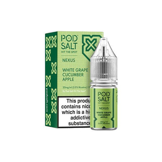 20mg Pod Salt Nexus 10ml Nic Salt (50VG/50PG) - Online Vape Shop