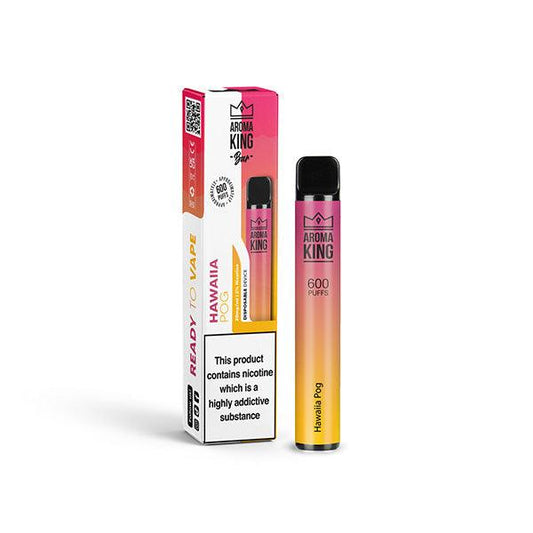 20mg Aroma King Bar 600 Disposable Vape Device 600 Puffs - Online Vape Shop