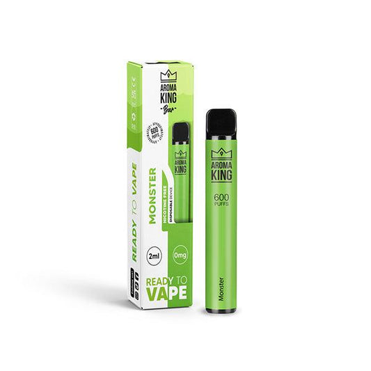 0mg Aroma King Bar 600 Disposable Vape Device 600 Puffs - Online Vape Shop