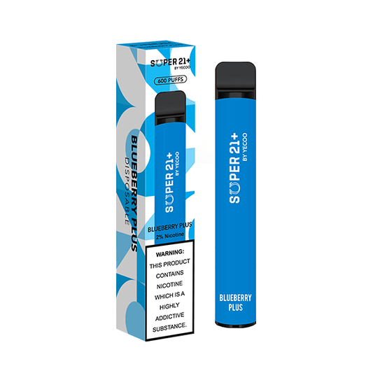 20mg Super21+ By Yecoo Disposable Vape Device 600 Puffs - Online Vape Shop
