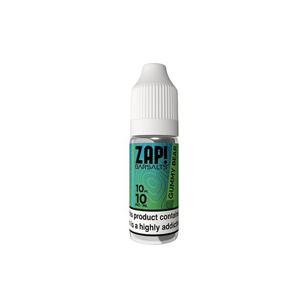 10mg ZAP! Bar Salts Nic Salt 10ml (50VG/50PG) - Online Vape Shop