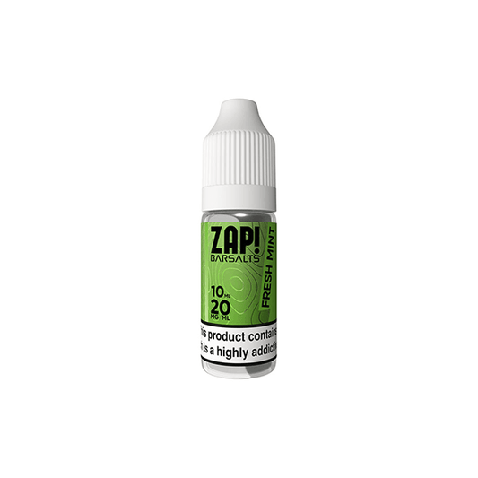 20mg ZAP! Bar Salts Nic Salt 10ml (50VG/50PG) - Online Vape Shop