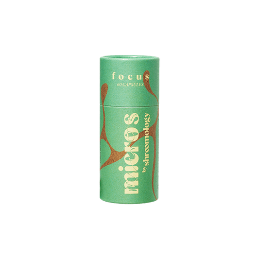 Shroomology Micros A Dose Of Focus Nootropic Blend Capsules - 60 Caps - Online Vape Shop