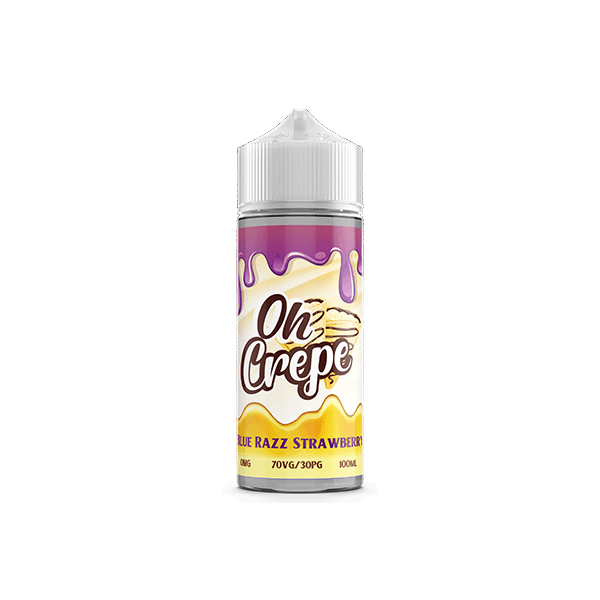 0mg Oh Crepe 100ml Shortfill (70VG/30PG) - Online Vape Shop