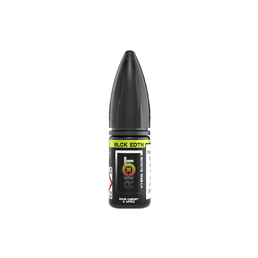 10mg Riot Squad Black Edition V2 Nic Salts 10ml (50VG/50PG) - Online Vape Shop