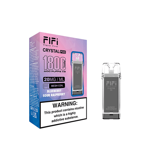 FLFI Crystal Replacement Pods 1800 Puffs 2ml - Online Vape Shop